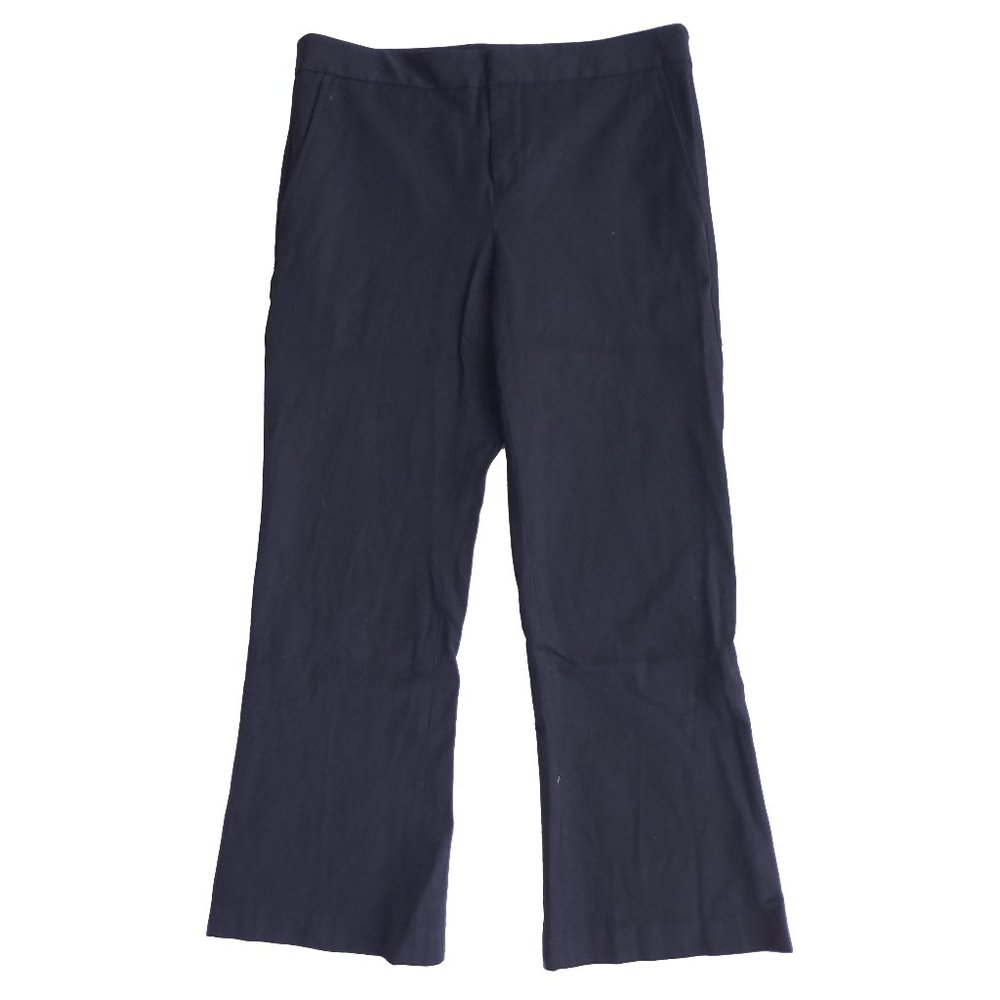 Banana Republic Trousers Corporate Wide Leg Black Y2k Style Capsule Staple Pant